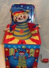 Musical Schylling Silly Circus Clown Jack-in-the-box  - Pop Goes The Weasel -