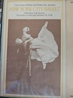 Vtg 1977 New York City Ballet The Nutcracker Framed Programme 8 75  X 11 
