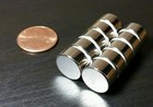 10 Neodymium 1 2  X 1 4  N52 Disc Magnets Super Strong Rare Earth 