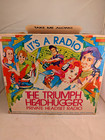 Vintage It s A Radio The Triumph Headhugger Private Headset  New Old Stock  Box