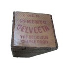    vintage Kraft Pimento Velveeta Wooden 2lbs Cheese Box 
