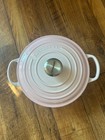 Le Creuset Risotto Pot Signature - 3 5 Qt - Shell Pink - Nib