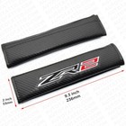 Chevy Zr2 Carbon Car Seat Belt Cover Safety Shoulder Strap Cushion Pad Harness