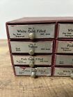     Vintage   Carolina Optical Company    12 Drawer Eye Glasses Frames Display Box