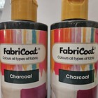 2 Fabricoat Charcoal Restoring Changing Color Of Fabric Dye Colorant 17 Oz Total