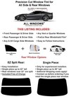 Nano Carbon Window Film Any Tint Shade Precut All Sides   Rears For Honda Glass