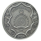 5 Dollars Silver Coin  elephant  Majestic Guardian Of Nature Strength And Wisdom
