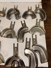 Vintage Metal Dental Impression Trays Molds Lot Of 21