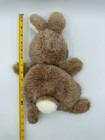 R  Dakin Vintage 1981 Plush Bunny Rabbit Hand Puppet Brown White Tan Full Body