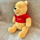 Disney Winnie The Pooh Stuffed Animal Plush Toy Medium Fuzzy Cuddle