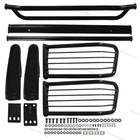 Powder Coated Grill Bumper Headlight Brush Guard Fits 99-07 Ford F250 F350 F550