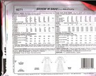 6271 Vintage Mccalls Sewing Pattern Misses Semi Fitted Princess Seamed Dress Oop