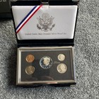 1998 United States Mint Premier Silver Proof Set 5 Coins 90  Silver Coa Case S