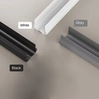 Under Door Bottom Seal Strip Stopper Adjustable Twin Door Draft Guard Soundproof