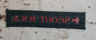 Bsa Boy Scout  Green Scout Bsa 4  Embroidered Strip Patch