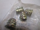5 16 -18 X 13mm Die Cast Zinc Hex Drive Flanged Insert For Wood Qty 4