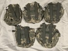 5 Pack Molle Ii 1 Qt Canteen Cover   General Purpose Pouch Acu Vgc
