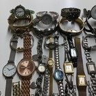 Lot Of 60 Assorted Womens Watches Untested Vintage Gold Silver Mix Tone Metal