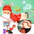 Christmas Butt Bubble Machine     Electric Fart Santa Toy With Music   Light
