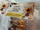 2 Packs Fall Felt Craft Kit Scarecrow Owl Turkey Thanksgiving Kids Easy New