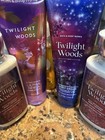 Bath   Body Works Twilight Woods Set Of 2 Body Lotion And 2 Body Creams