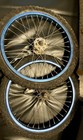 Old School Bmx  Blue Araya  Anodized 70s Wheelset Coaster Brake 20 Inch