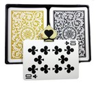 1 Case Copag Black gold - 12 Sets  24 Decks  1546  - Reg Index - Poker Cards