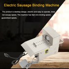 200w Sausage Knotting Machine Automatic Sausage Twist Tying Machine 0-45mm