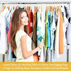 1112 Pcs 2 Clothes Garment Tag Attacher Price Hangtag Gun Applicator 1000 2  Pla