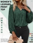 Womens Long Sleeve Blouses For Work Business Casual Tops V Neck Loose Busines   