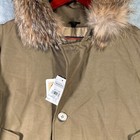Woolrich Jacket Mens Large Tan Arctic Down Parka Coyote Fur