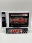 2016 Topps Ufc Knockout Conor Mcgregor Lawler Matt Brown Triple Autograph  10