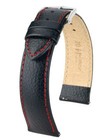 Hirsch Kansas Buffalo Grain Calfskin Watch Strap