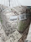 Nwt  Vintage Womens Hawaiian Floral Carolina Colours Button Up Shirt Plus 18 20 