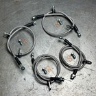 Stainless Steel Front   Rear Brake Lines Kit For 94-97 Honda Accord W Rear Disc