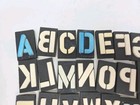 Making Memories Foam Stamps Alphabet   Numbers From Set Stencil 1 4  Tall Letter