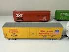 Ho Scale Model Train Freight Cars Boxcar Hopper Mixed Lot Of 6 Ready To Roll