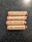 Unsearched Wheat Cent Roll W  2 Indian Head Enders At Least  Nothing Pulled 