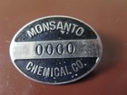 Vintage Monsanto Chemical Co Employee Pin badge Sample -  Whitehead   Hoag
