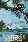 Pan Am Australia Sydney Opera House 1969 Vintage Travel Art Poster