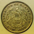 Mw30139 Guatemala Silver 10 Centavos 1933  London Mint  Km 239 2