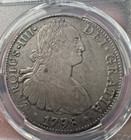 1798 Mo Fm Mexico 8 Reales Silver Coin Calico Charles Vi Km 106 Pcgs  Xf Details