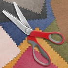 Pinking Shears Craft Scissors - 9 stainless Steel Fabric Craft Scrapbook Pinking