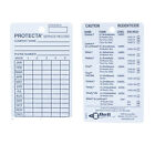 Protecta Baiting Station Service Record Cards  100 Cards  Protecta Service Cards