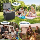 Portable Car Refrigerator 30l Electric Cooler   Warmer For Automotive Use Travel