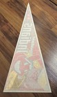 Vintage Cleveland Indians  Chief Wahoo 12x30  Mlb Baseball Full Size Pennant   