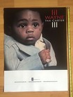 Lil Wayne Tha Carter Iii 2-sided Promo Poster Drake Nicki Minaj Rap Hip Hop V 5