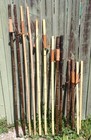100  Vintage Bamboo Wood Walking Hiking Stick Staff Hike Pole Hand Carved Wooden