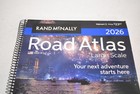 Rand Mcnally 2026 Road Atlas Large Scale United States Canada Mexico Blue Spiral