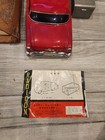 Vintage Masudaya Tin Plate Toy Car Radicon Sedan Battery Radio Remote Box Japan